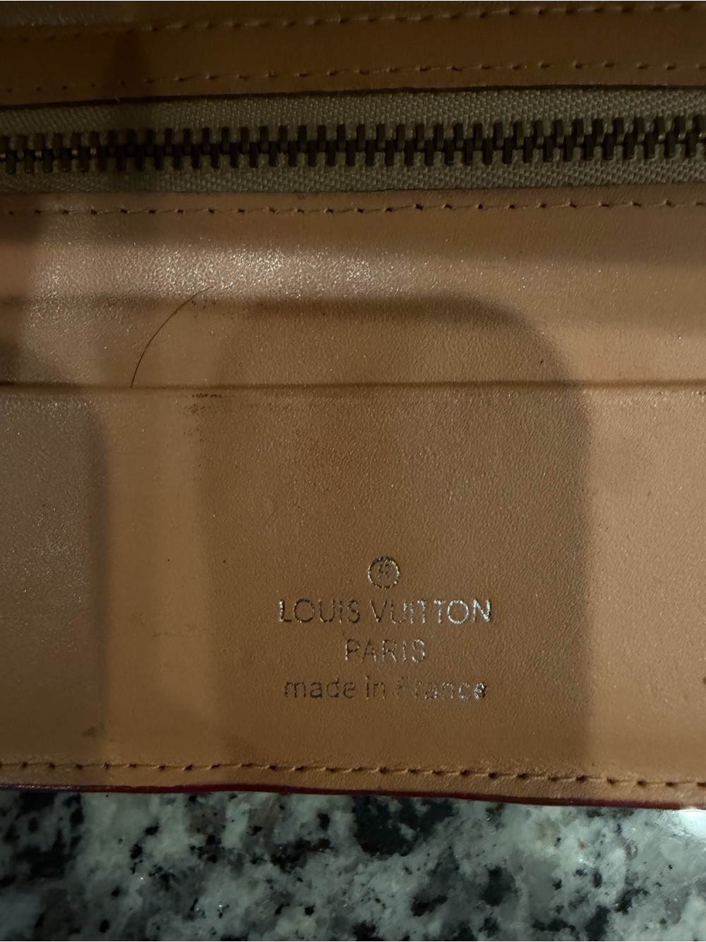 Louis Vuitton Multicolor Monogram White Canvas Wallet with Tan Trim - Picture 5 of 5